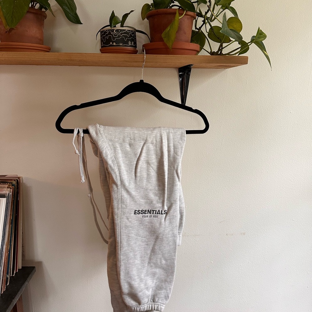 Essentials Light Gray Sweatpants